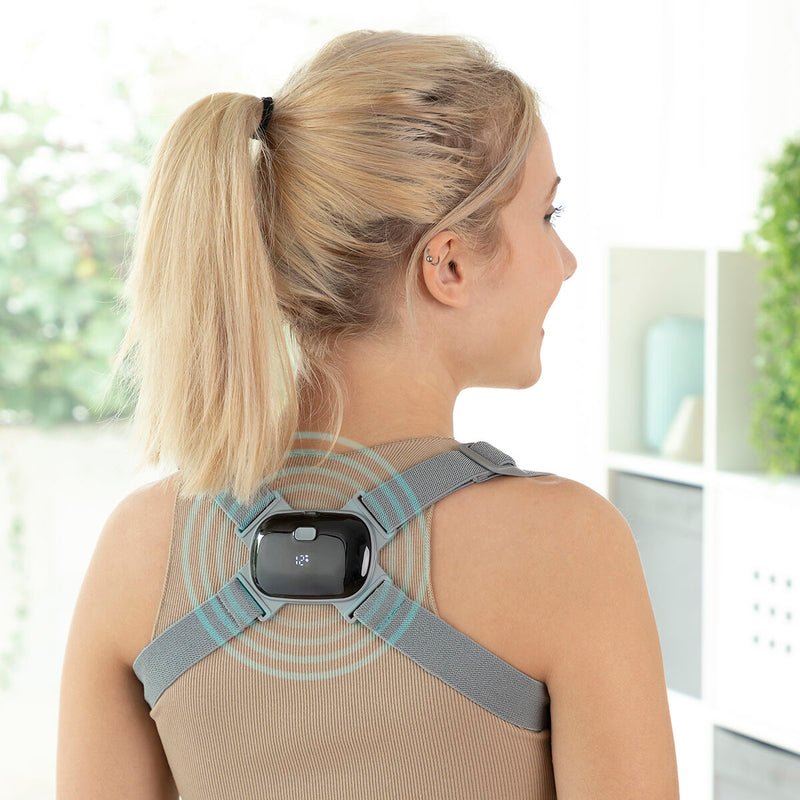 Intelligent genopladelig holdningskorrigerende træner med vibrationer Viback InnovaGoods
