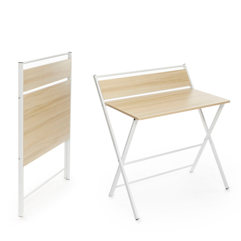 Foldbart skrivebord med hylde InnovaGoods (Refurbished A)