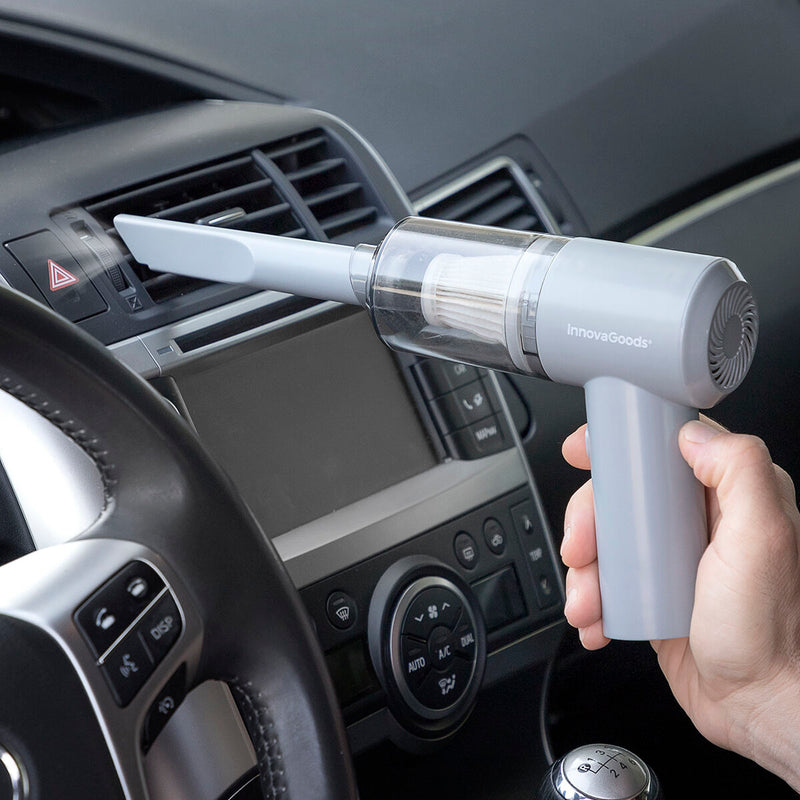Mini trådløs genopladelig håndholdt støvsuger Recuum InnovaGoods