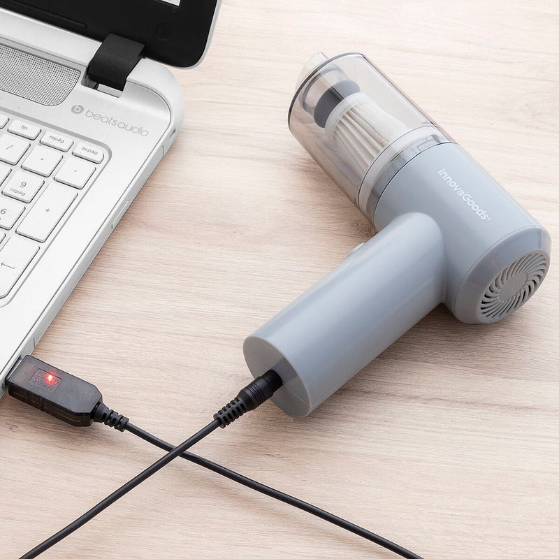 Mini trådløs genopladelig håndholdt støvsuger Recuum InnovaGoods