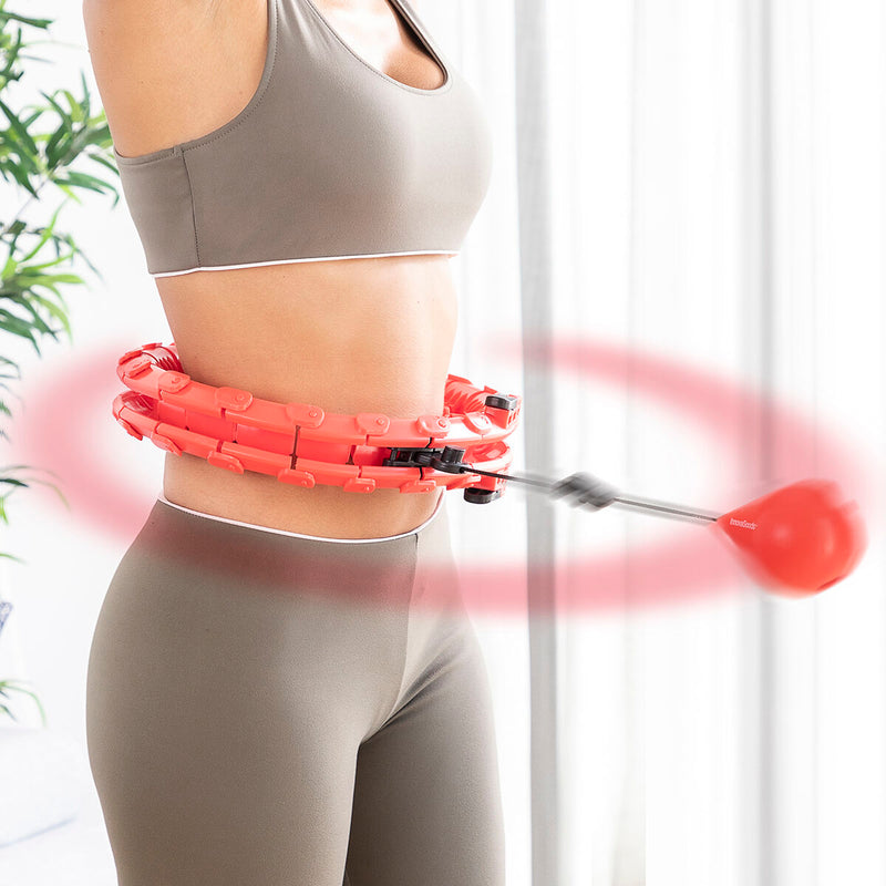 Justerbar Smart Fitness Hoop med vægt Fittehoop InnovaGoods
