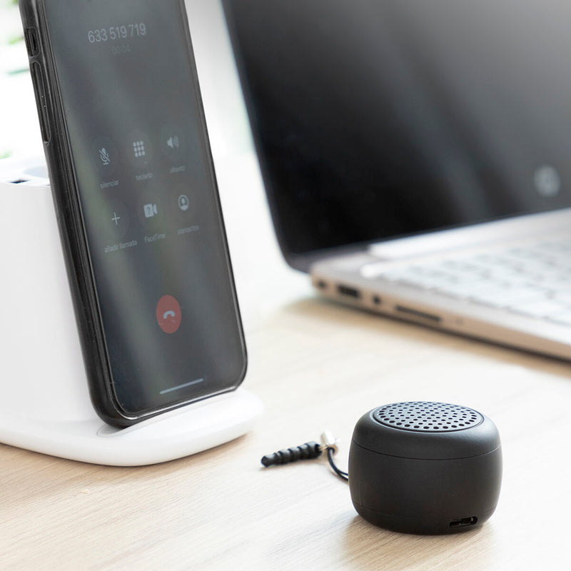 Genopladelig bærbar trådløs mini-højttaler Miund InnovaGoods