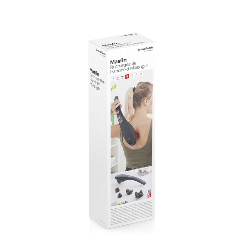 Genopladelig håndholdt massageapparat Masfin InnovaGoods