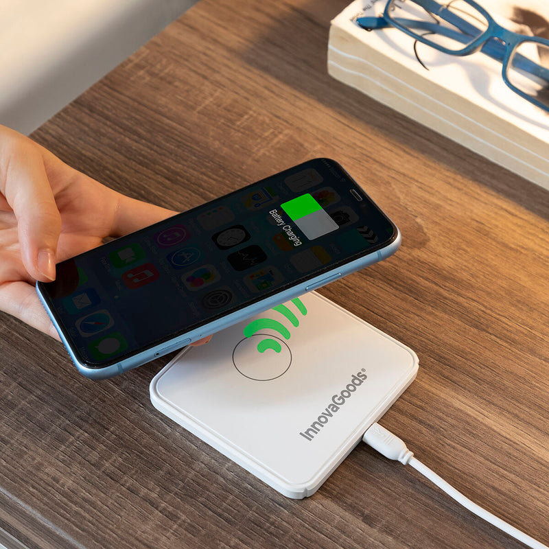 Trådløs multiposition oplader med stativ Pomchar InnovaGoods