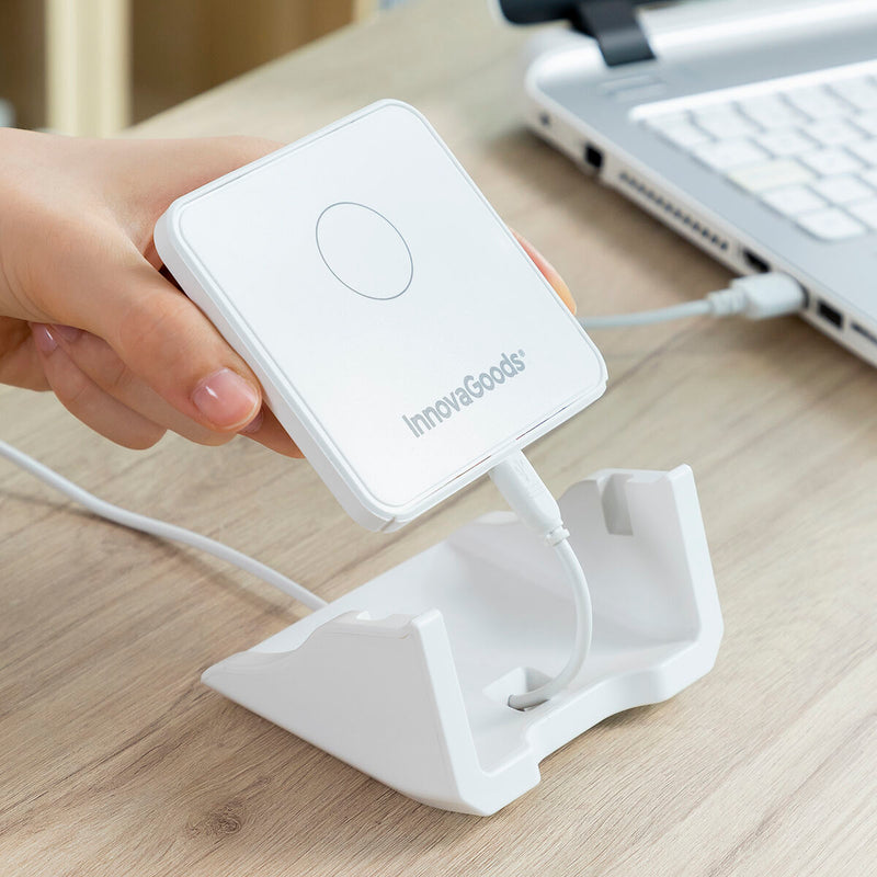 Trådløs multiposition oplader med stativ Pomchar InnovaGoods