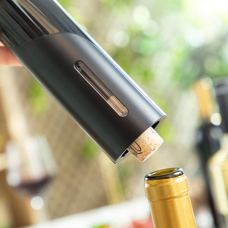 Elektrisk proptrækker med tilbehør til vin Corking InnovaGoods