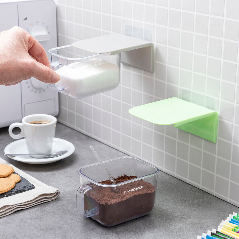 Aftagelige selvklæbende køkkenbeholdere Handstore InnovaGoods 2 enheder