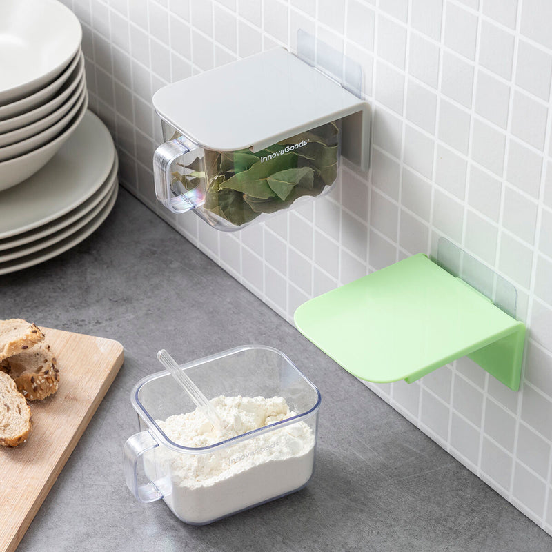 Aftagelige selvklæbende køkkenbeholdere Handstore InnovaGoods 2 enheder