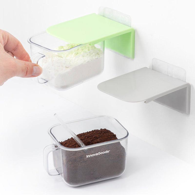 Aftagelige selvklæbende køkkenbeholdere Handstore InnovaGoods 2 enheder