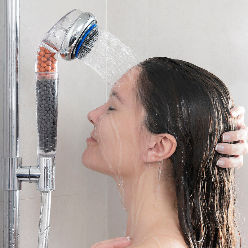 Multifunktions Mineral Ecoshower med Germanium og Tourmaline Pearal InnovaGoods