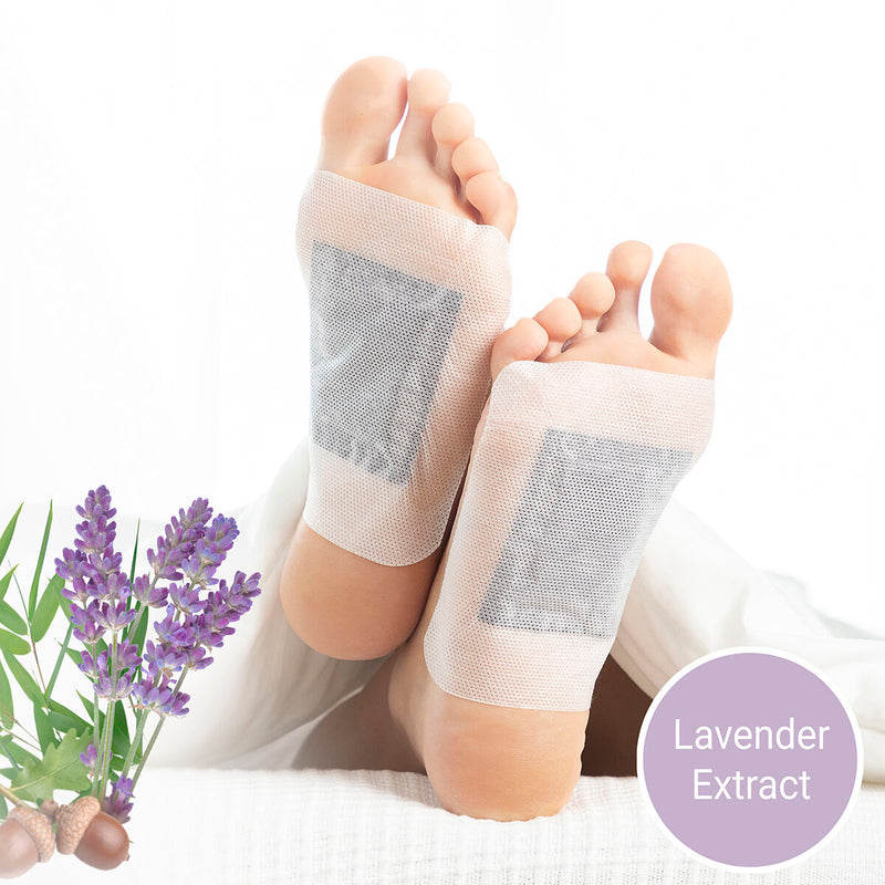 Detox Fod Plastre Lavender InnovaGoods 10 enheder