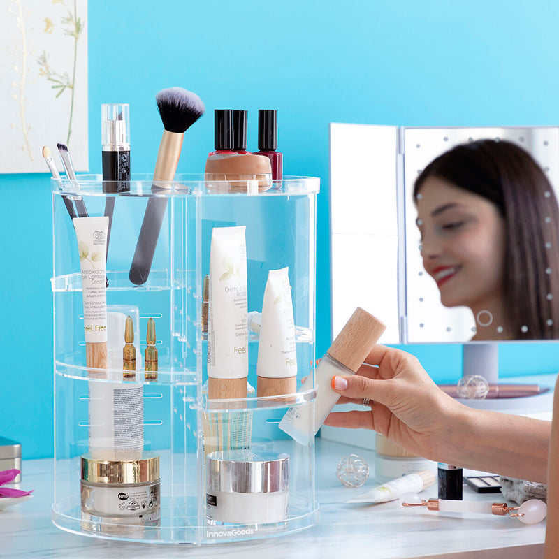 Roterende makeup-ordner Rolkup InnovaGoods