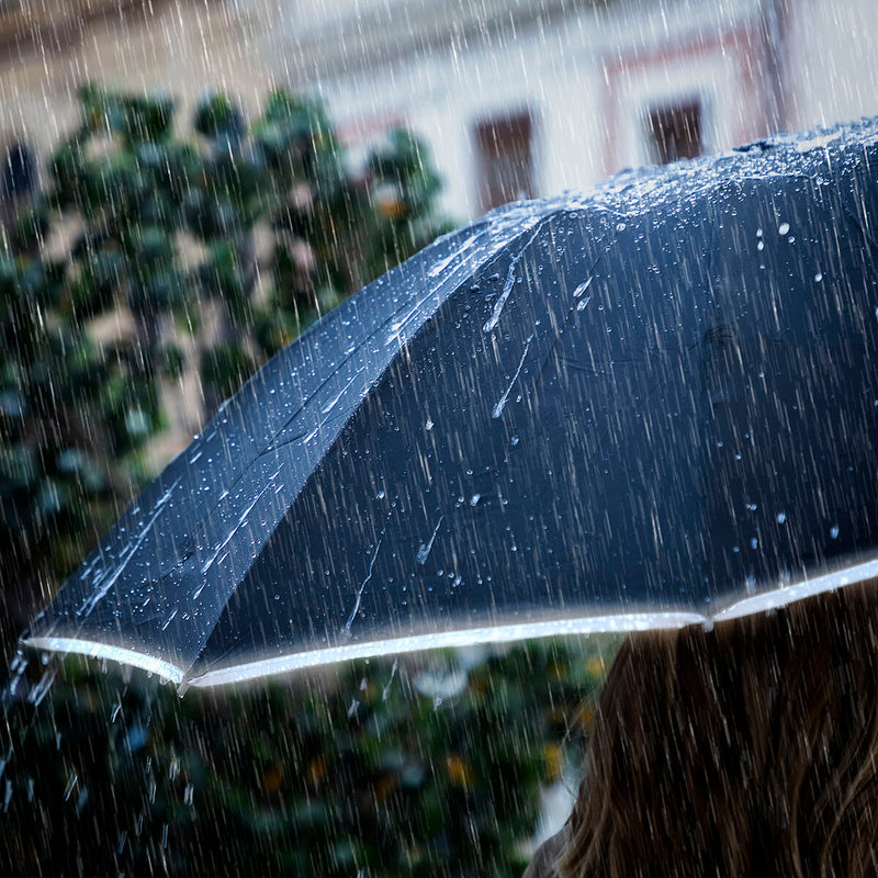Paraply med LED og omvendt lukning Folbrella InnovaGoods