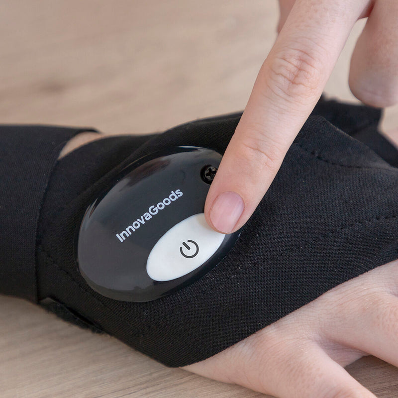 Handsker med LED-lys Gleds InnovaGoods 2 enheder