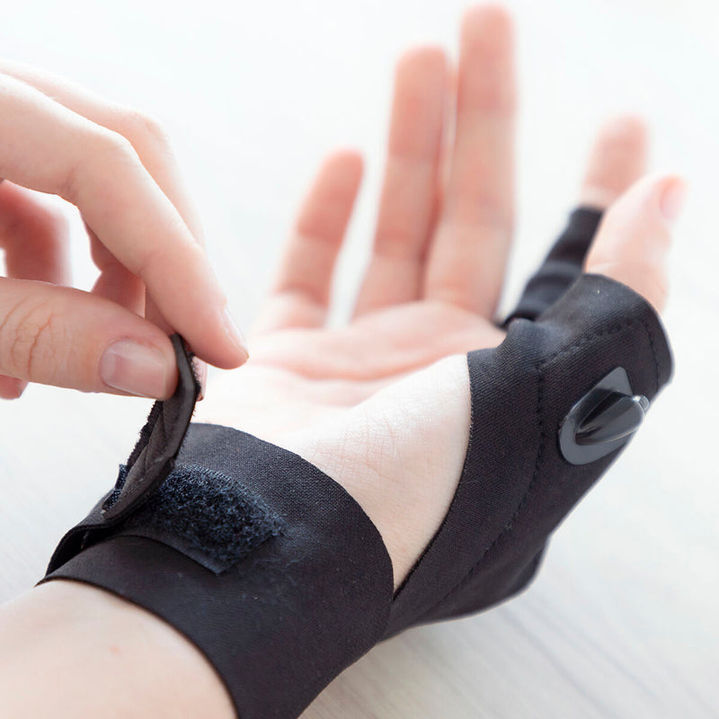 Handsker med LED-lys Gleds InnovaGoods 2 enheder