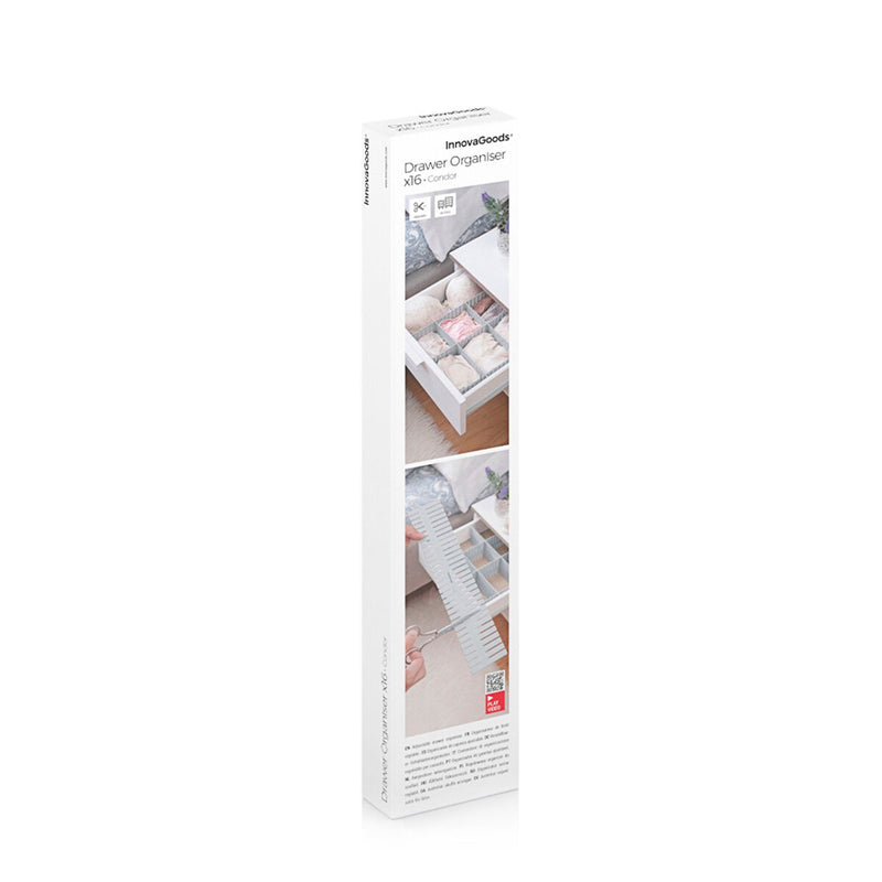 Justérbar skuffeordner Condor InnovaGoods 16 enheder