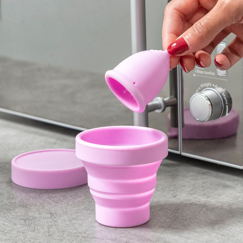 Menstruationskop med tilbehør Kuppy InnovaGoods