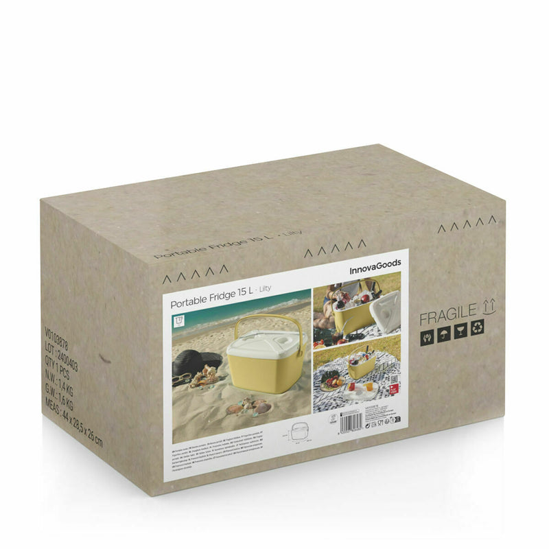 Bærbar køleboks Lilty InnovaGoods 15 L