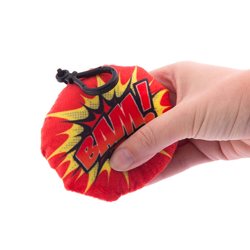 Nøglering med krammedyr Lyd 10 cm