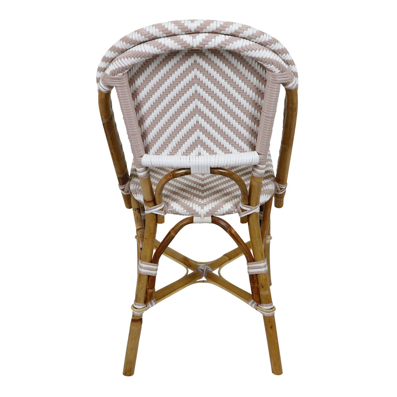AXI Jacqueline Rattan Bistrosæt - Brun/Hvid
