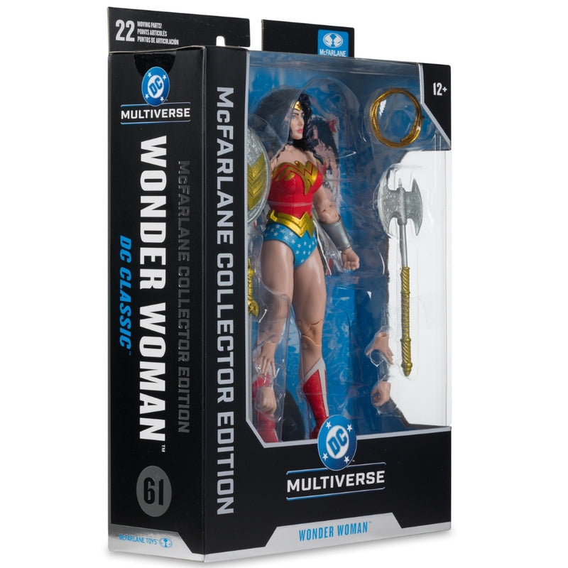 DC Multiverse Wonder Woman (DC Classic) 7 tommer deluxe actionfigur McFarlane Collector Edition #61