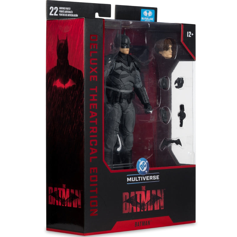 DC Multiverse Batman (The Batman) 7 tommer actionfigur Deluxe Theatrical Edition McFarlane Toys