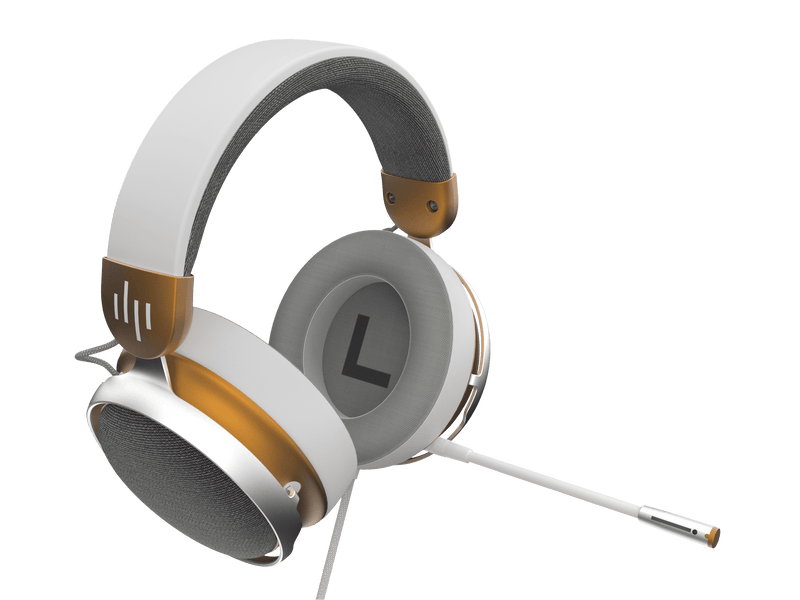 Dark Project SONO kablet headset, hvid