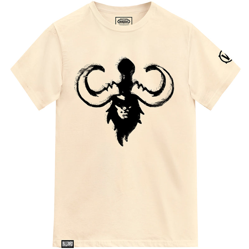 World of Warcraft Illidan T-shirt, farve: creme, størrelse: