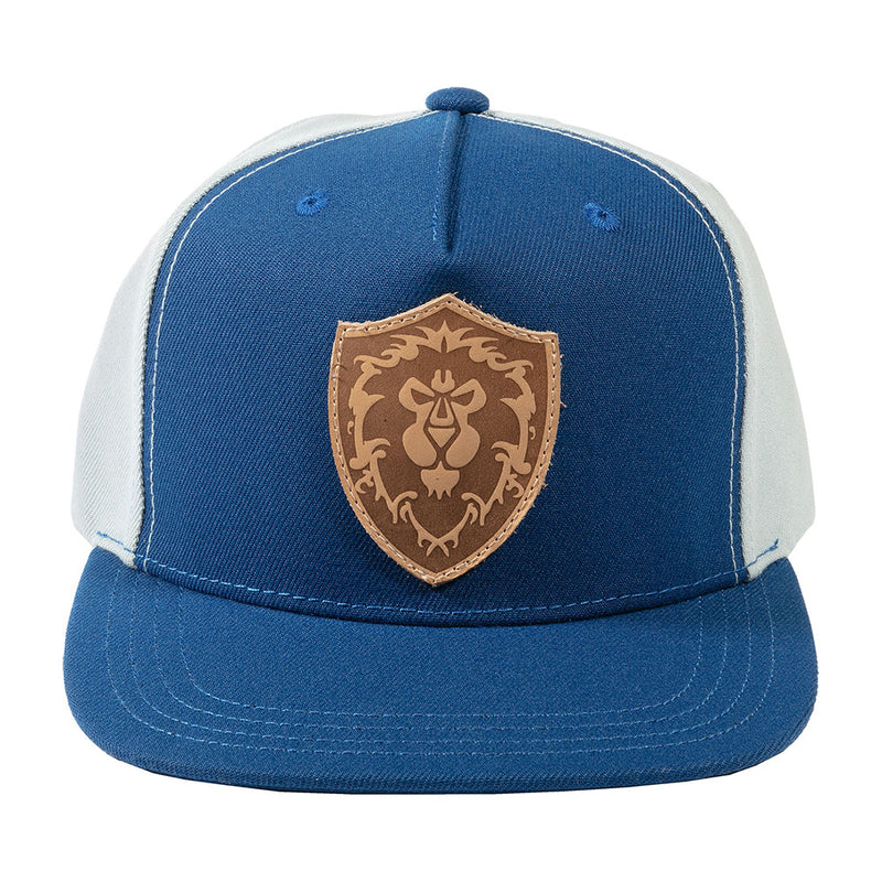 Jinx World of Warcraft - Alliance snapback-kasket med læderemblem