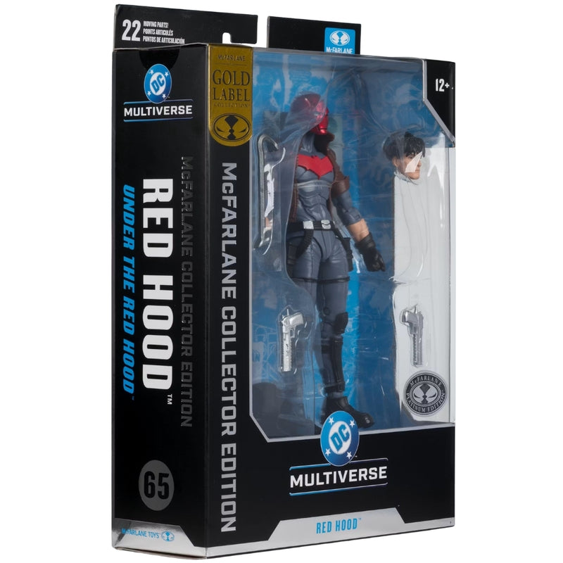 DC McFarlane Collector Edition 7 tommer WV15 - #65 RED HOOD (UNDER THE RED HOOD) (CHASE)