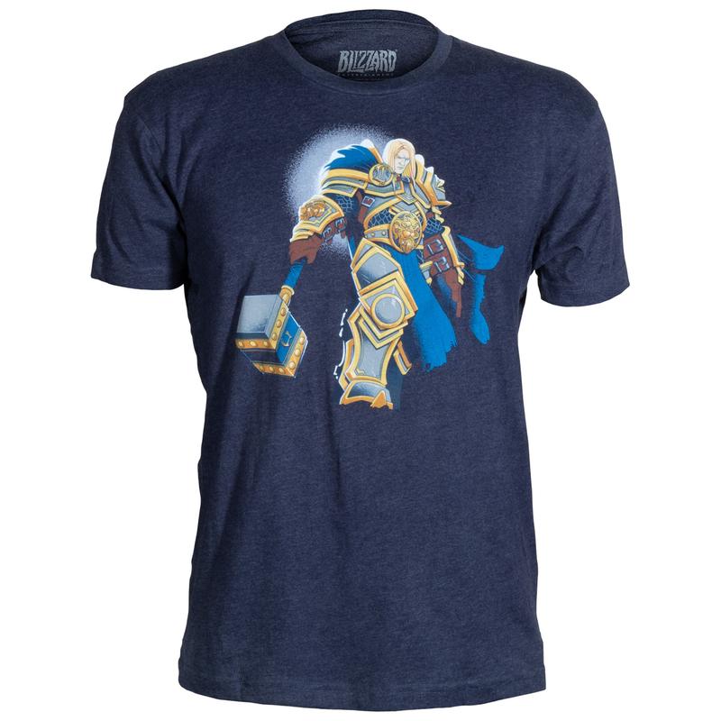 Jinx World of Warcraft - Crown Prince premium T-shirt vintage marineblå
