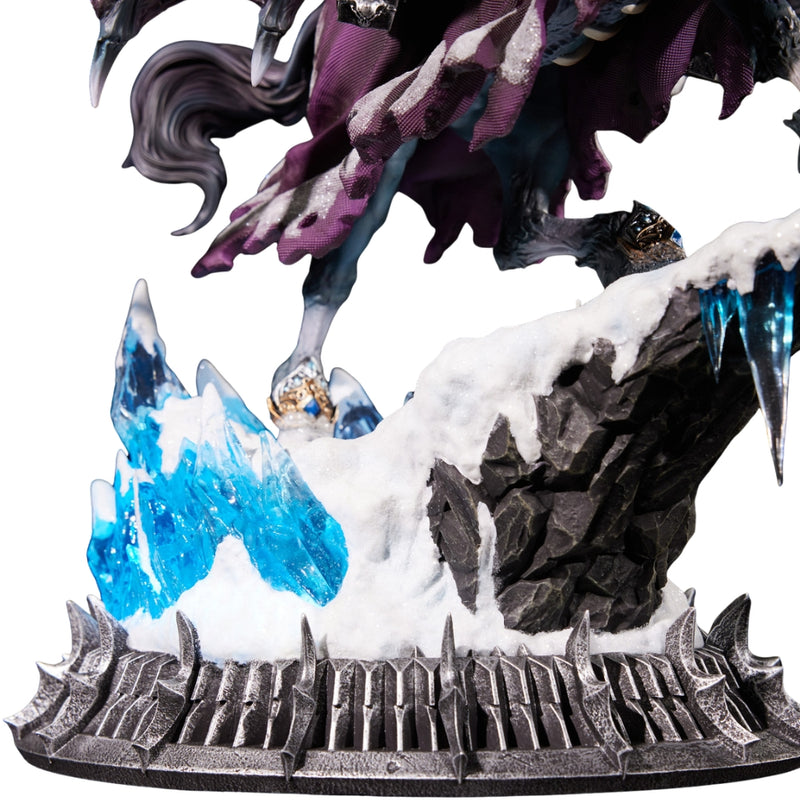Blizzard World of Warcraft -The Lich King & Invincible (14 tommer) statue