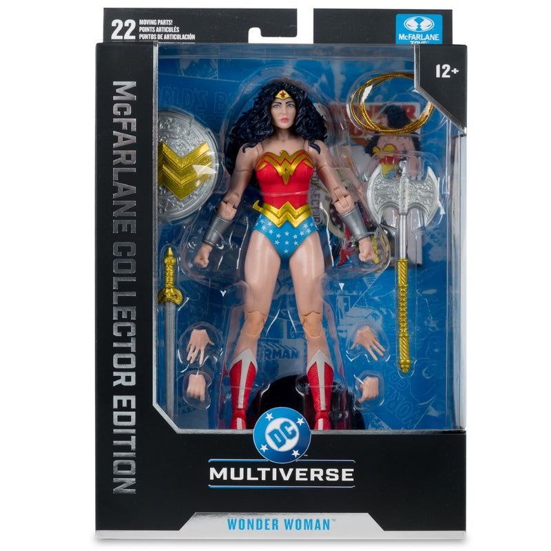 DC Multiverse Wonder Woman (DC Classic) 7 tommer deluxe actionfigur McFarlane Collector Edition #61