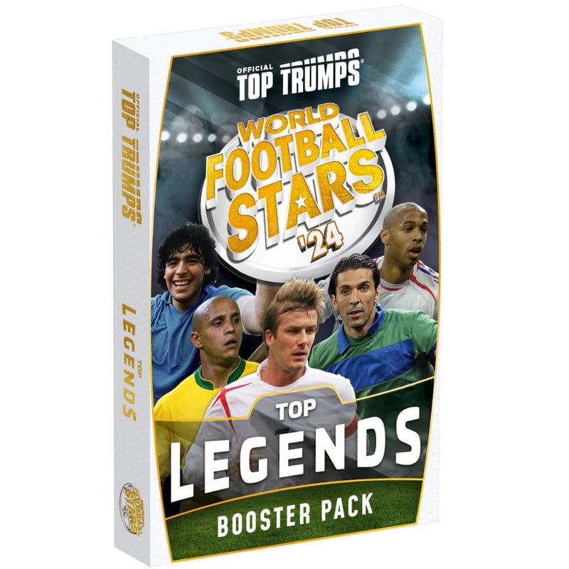 Top Trumps TT-BOX - startsæt World Football Stars Top 200 (engelsk)