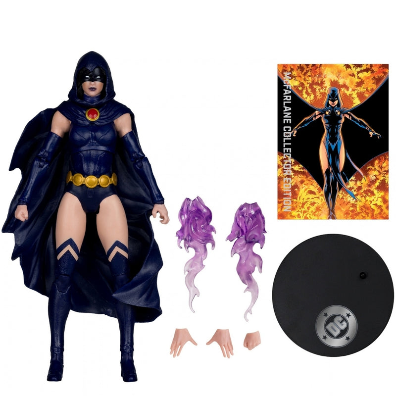 DC Multiverse Raven (DC Classic) 7 tommer deluxe actionfigur McFarlane Collector Edition #69