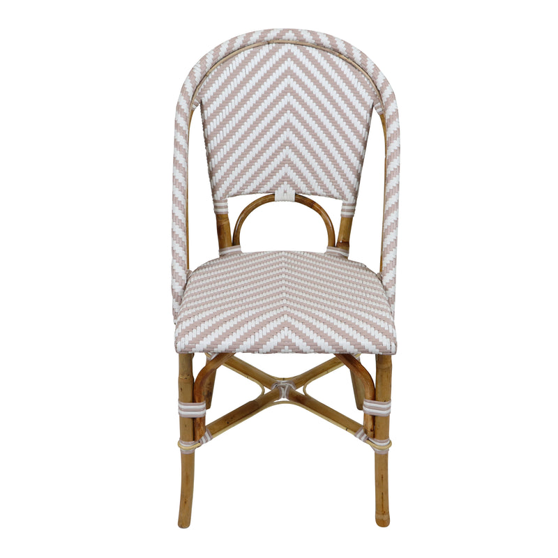 AXI Jacqueline Rattan Bistrosæt - Brun/Hvid