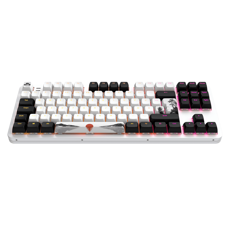 Dark Project ALU87 Fuji II - mekanisk gamingtastatur (ISO)