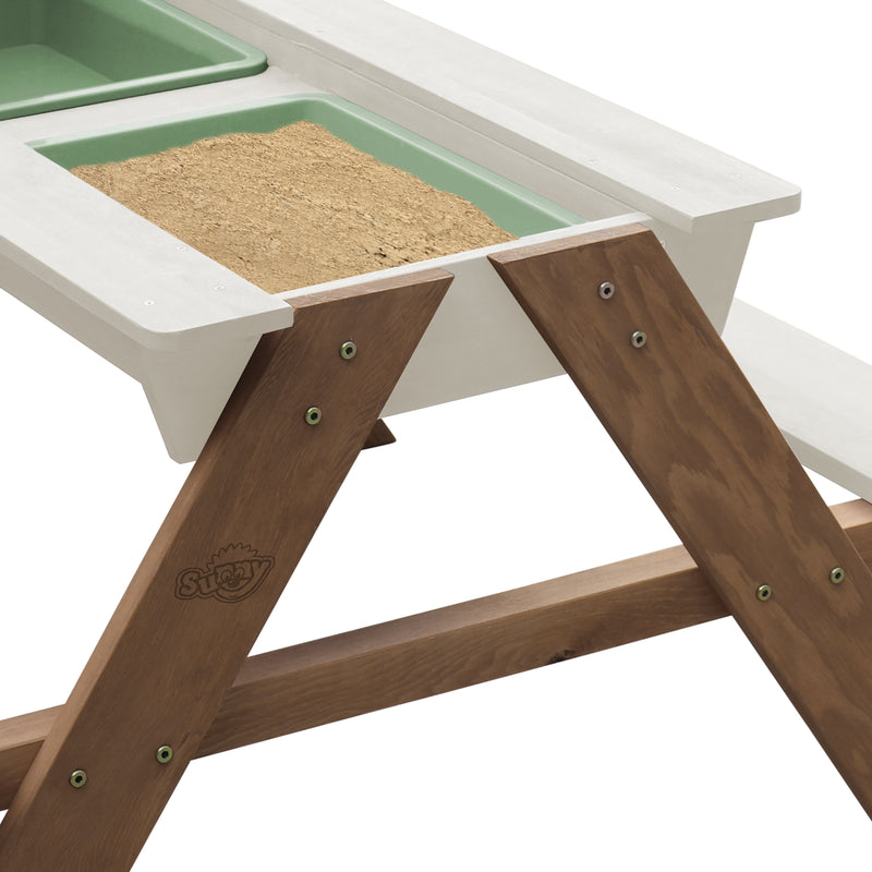 Sunny Dave Sand- og Vand Picnicbord - Beige