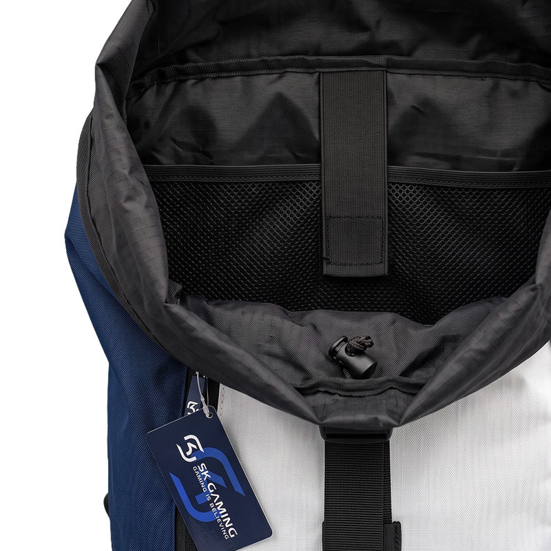 SK Gaming - gamer-rygsæk hvid/blå, 20l
