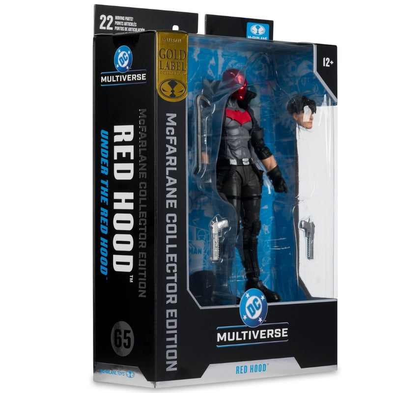 DC Multiverse Red Hood (Under the Red Hood) 7 tommer deluxe actionfigur Gold Label McFarlane Collector Edition #65