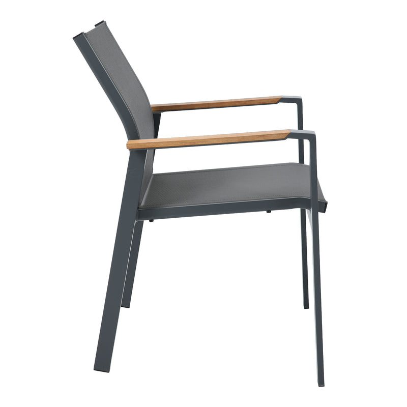 AXI Marzi/Alva 180-240 cm Havesæt 7-delt Teak - udtrækkeligt