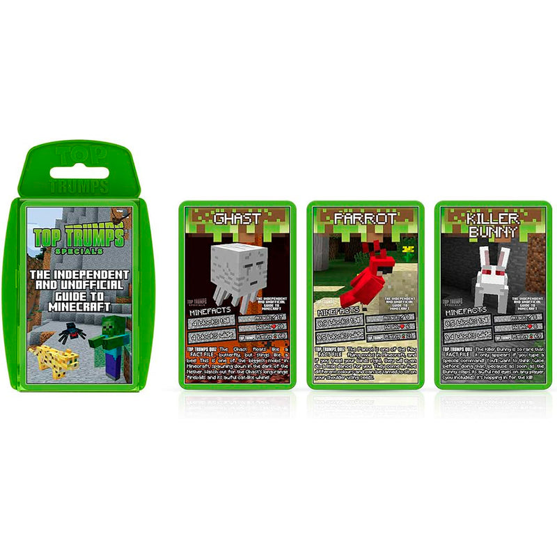 Winning Moves Top Trumps - Independent & Unofficial Guide To Minecraft New 2020 engelsk