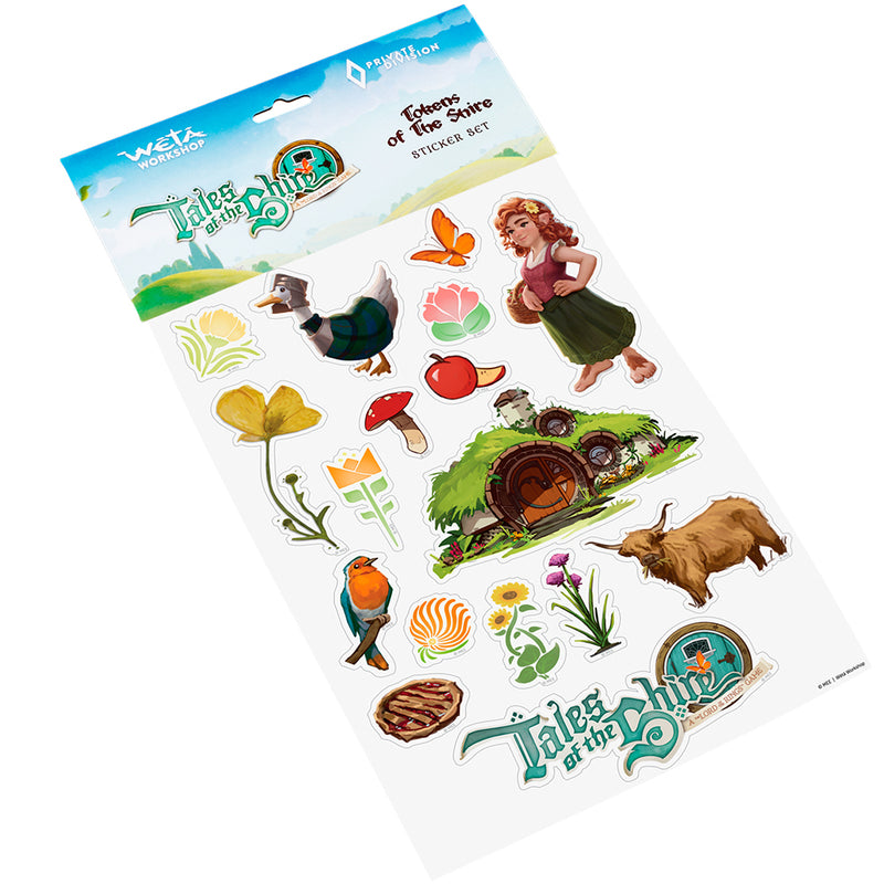 Tales of the Shire (2025) klistermærkesæt - Tokens of The Shire