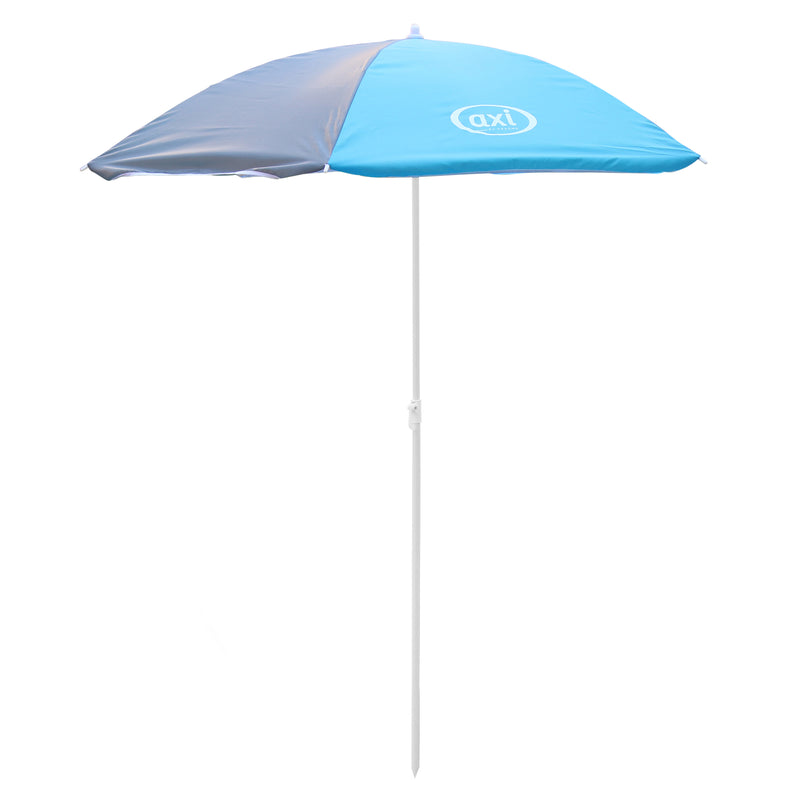 AXI Nick Picnicbord Antracit/Grå - Parasol Blå/Grå