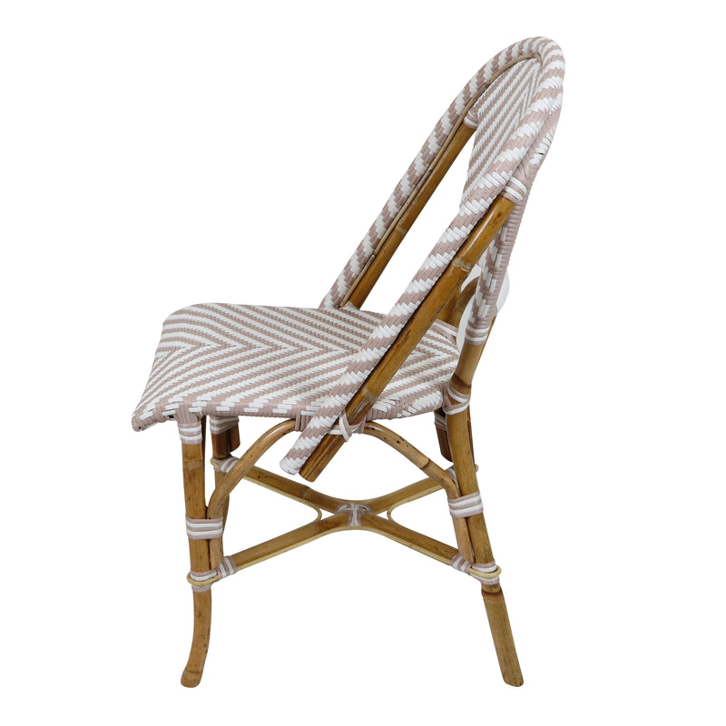 AXI Jacqueline Rattan Bistrosæt - Brun/Hvid