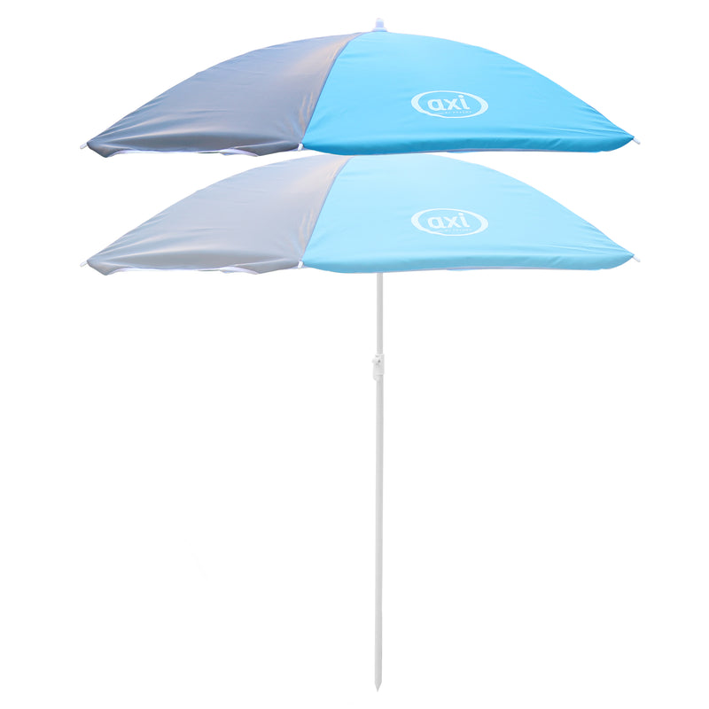 AXI Parasol Ø125 cm - Grå/Blå