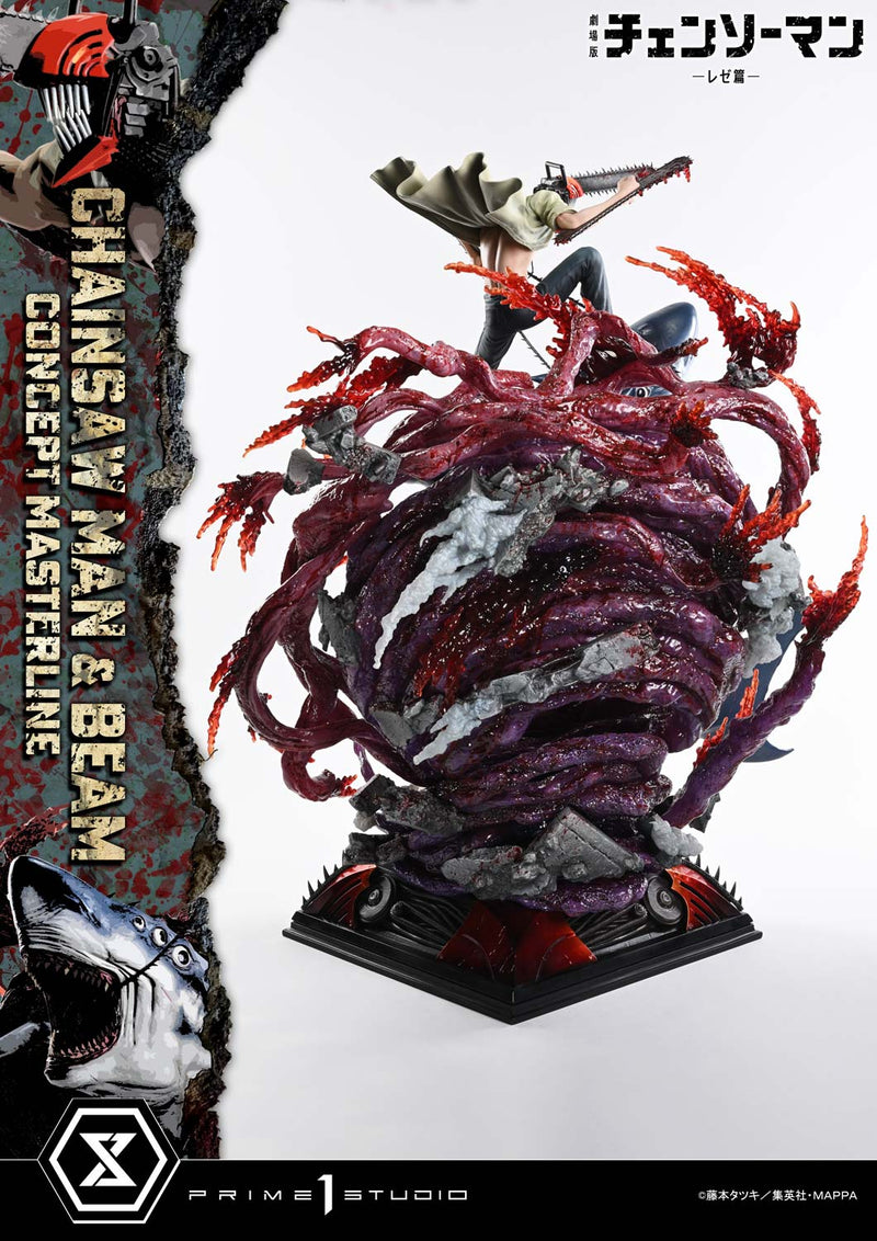 Prime 1 Studio Concept Masterline Chainsaw Man – The Movie: Reze Arc CHAINSAW MAN & BEAM