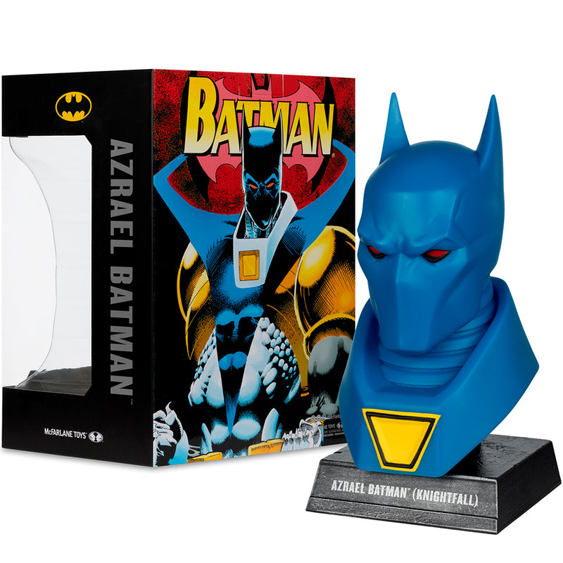 DC Direct Azrael (Batman: Knightfall) maske-replika i skala 1:3 McFarlane Toys