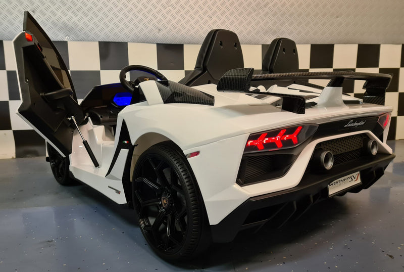 Lamborghini Aventador 24V drift-elbil til børn – 2 personer