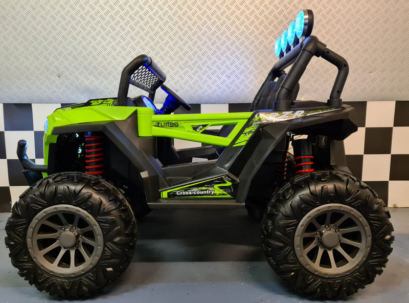 Børnebuggy 12V – grøn